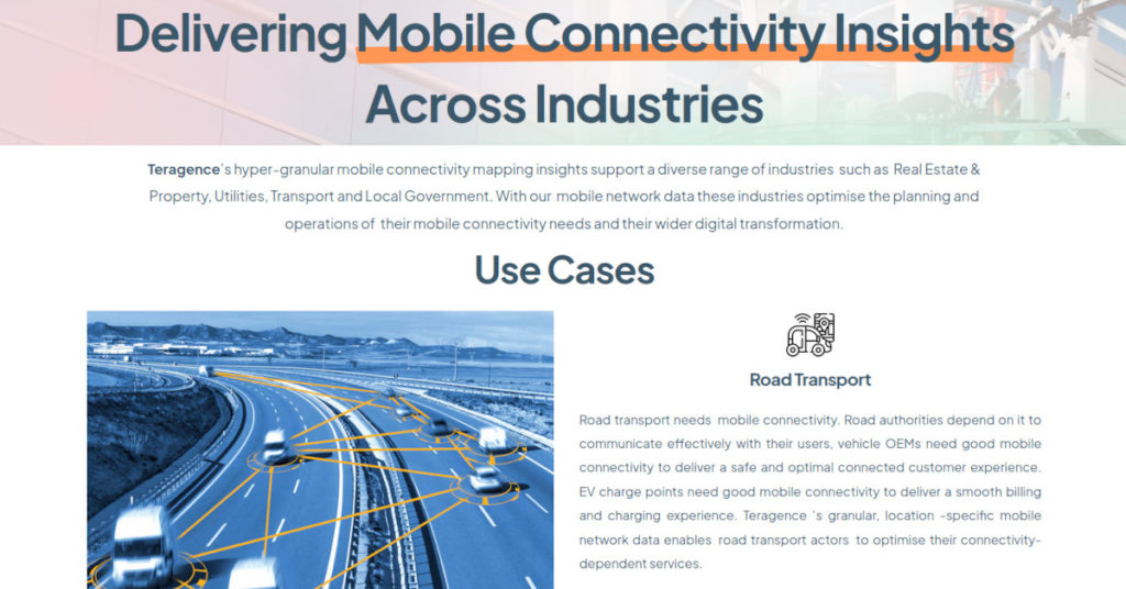 Our Mobile Connectivity Mapping Insights Use Cases & Products