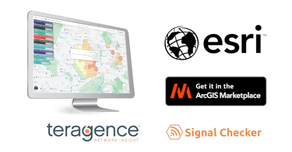 Teragence Signal Strength Checker Cellular Data Integration with Esri ArcGIS